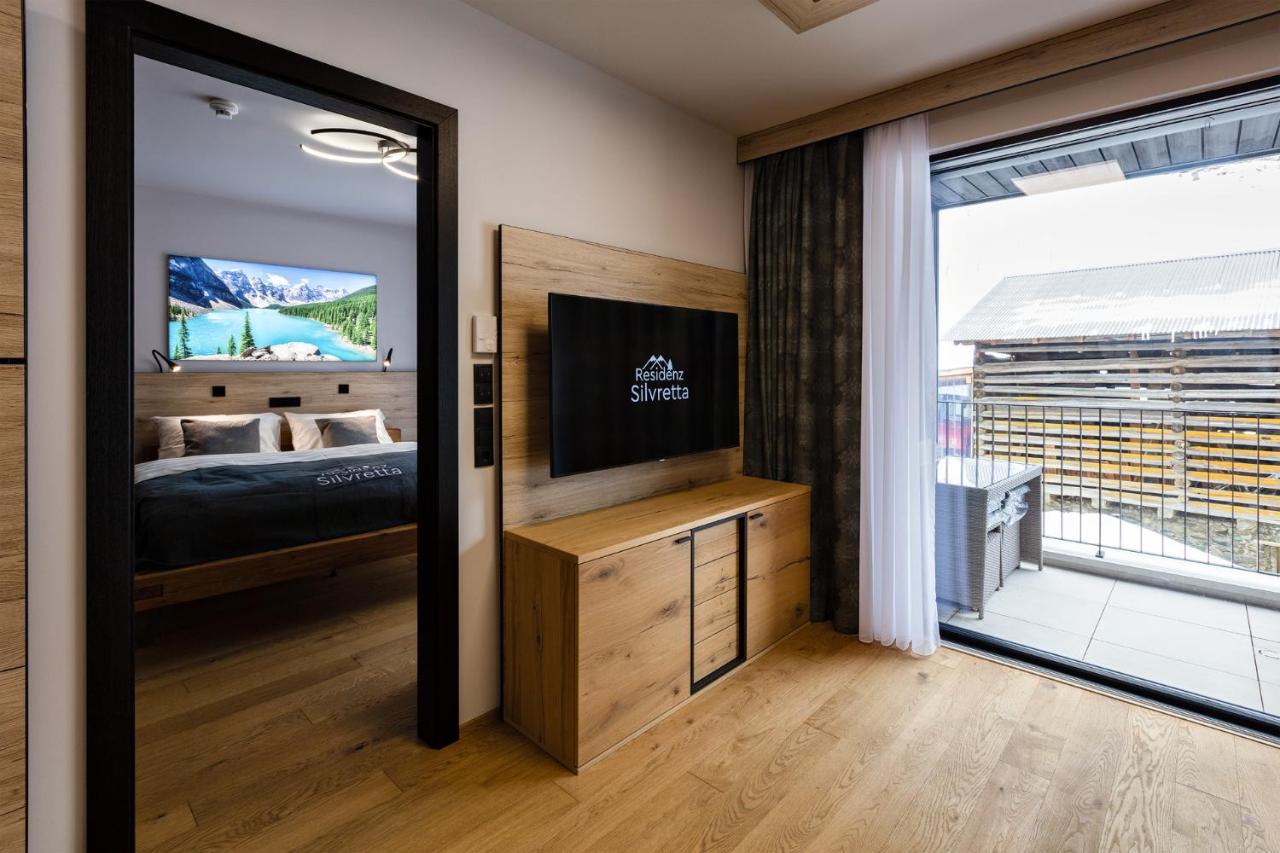 Moderne Wohnung Mit Einer Wunderschoenen Aussicht In Der Residenz Silvretta 湖城 外观 照片